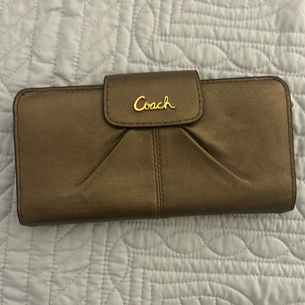 EUC Coach wallet.